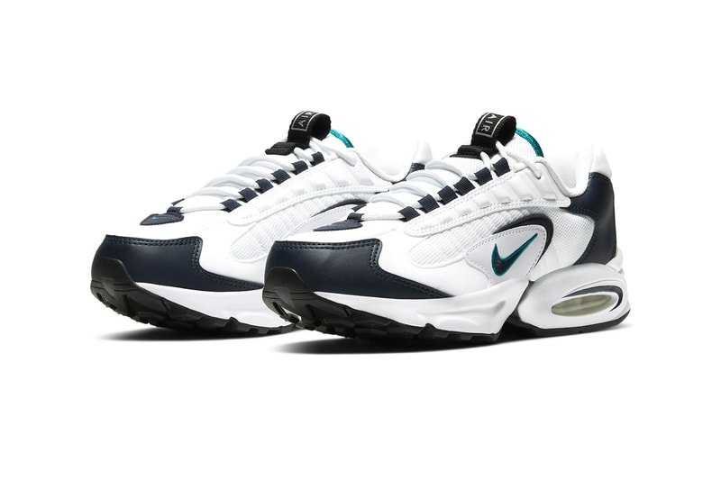 Nike Air Max Triax White Deep Emerald CT1104-100 air max sports shoes kicks footwear sneakers hypebeast Nike Air Bubble Nike Air Max Triax 96