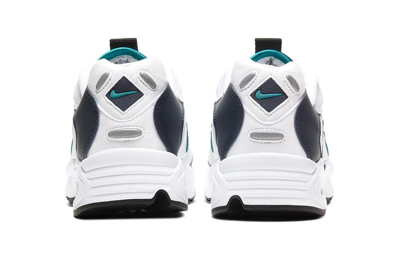 Nike Air Max Triax White Deep Emerald CT1104-100 air max sports shoes kicks footwear sneakers hypebeast Nike Air Bubble Nike Air Max Triax 96