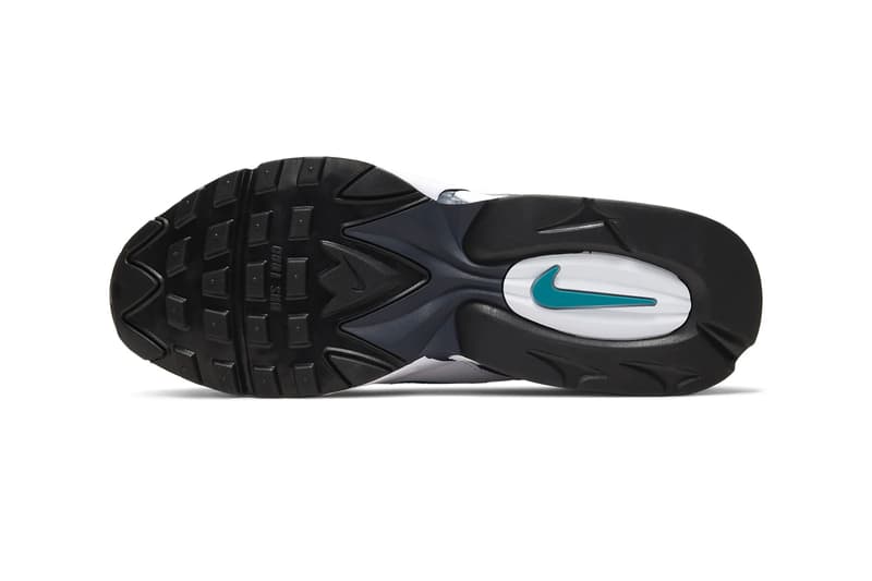 Nike Air Max Triax White Deep Emerald CT1104-100 air max sports shoes kicks footwear sneakers hypebeast Nike Air Bubble Nike Air Max Triax 96