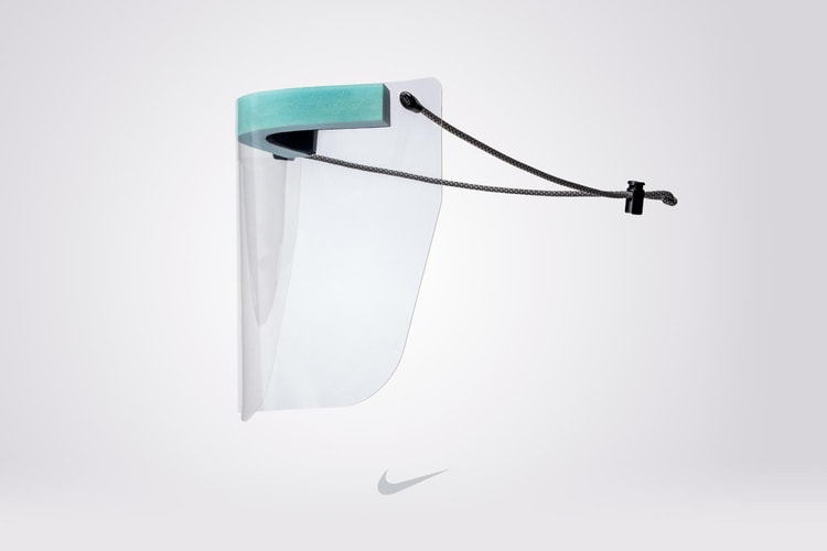 Nike Produces and Donates Face Shields Crafted from Nike Air Components