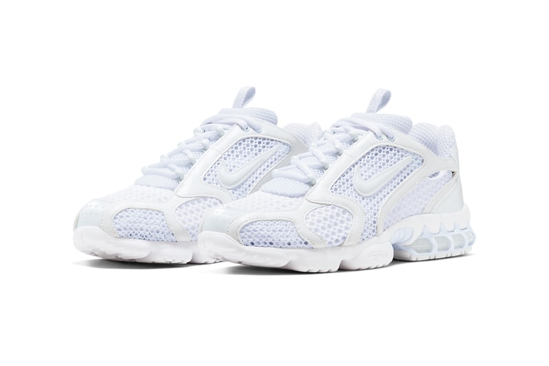 nike air zoom spiridon cage 2 triple white CJ1288 100 release date info photos price