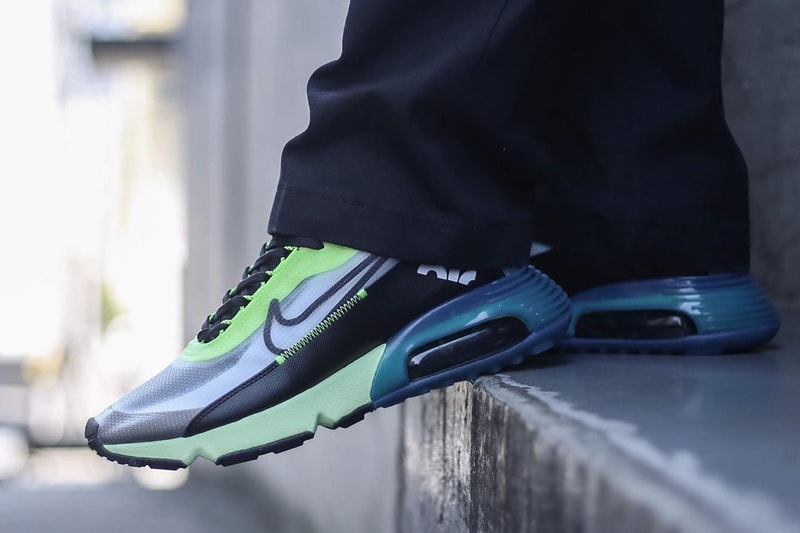 nike sportswear air max 2090 white black volt valerian blue BV9977 101 release date info photos price