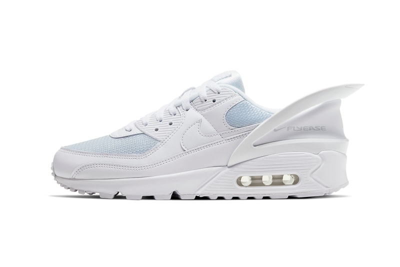 Nike Air Max 90 Flyease Triple White release