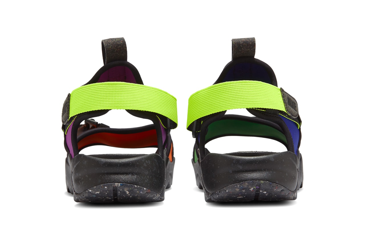 Nike Canyon sandal Multi Color CW6210 074 black concord purple orange green spark volt blue release date info photos price