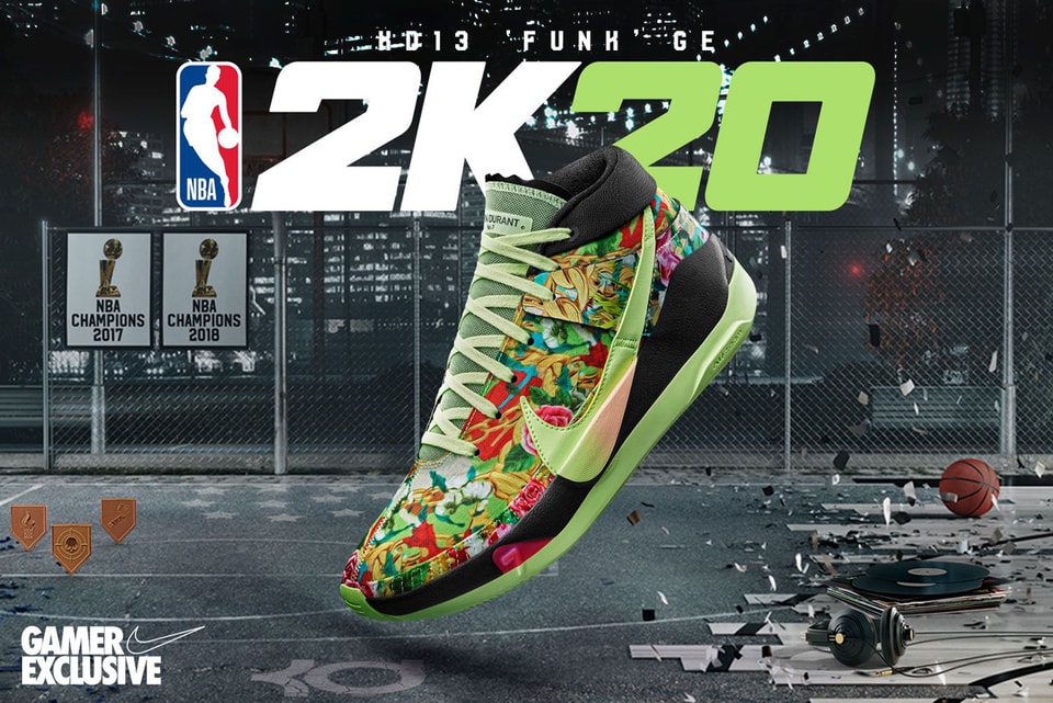 Nike KD 13 Funk NBA 2K20 Gamer Exclusive Info