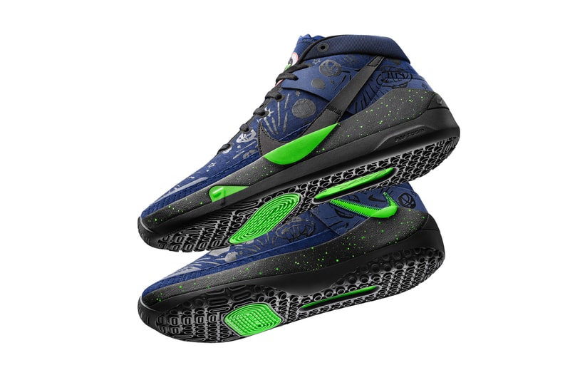 nike basketball kd 13 kevin durant planet of hoops hype chill home team bred black white release date info photos price