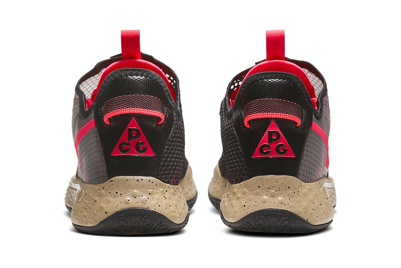nike pg 4 pcg acg basketball paul george red tan black CZ2241 900 release date info photos price