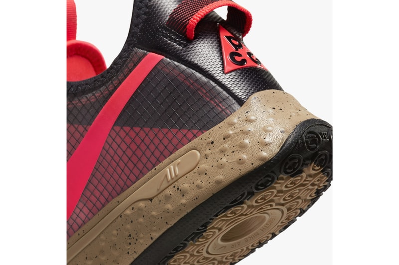 nike pg 4 pcg acg basketball paul george red tan black CZ2241 900 release date info photos price