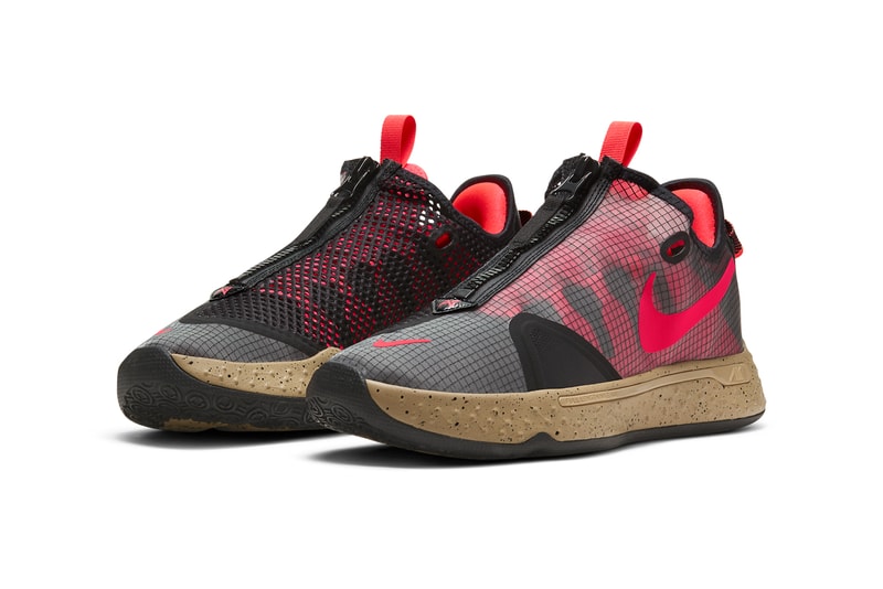 nike pg 4 pcg acg basketball paul george red tan black CZ2241 900 release date info photos price