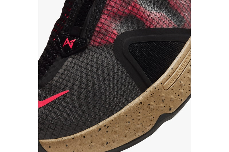 nike pg 4 pcg acg basketball paul george red tan black CZ2241 900 release date info photos price