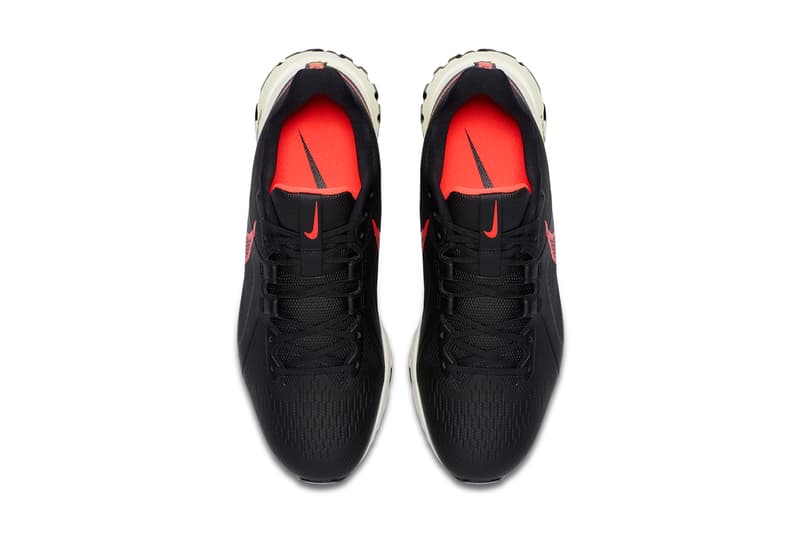 Nike Infinity React Golf Shoe black flash sail crimson CT6620 002 menswear streetwear shoes sneakers kicks trainers runners spring summer 2020 collection swoosh footwear