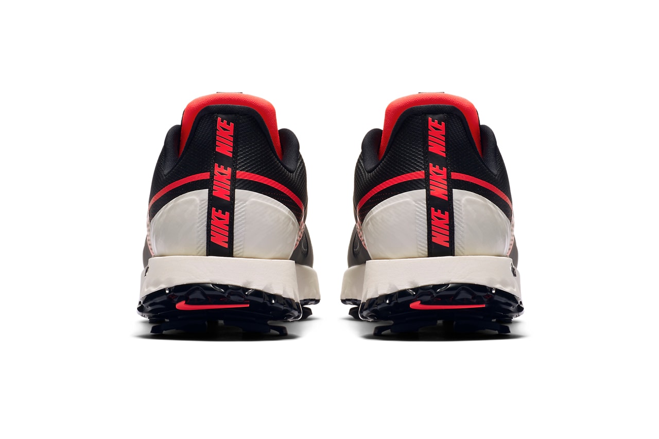 Nike Infinity React Golf Shoe black flash sail crimson CT6620 002 menswear streetwear shoes sneakers kicks trainers runners spring summer 2020 collection swoosh footwear 