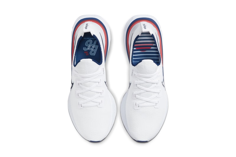 nike react infinity run blue ribbon sports brs white blue track red CW7597 100 release date info photos price
