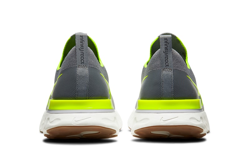 nike running react infinity run particle grey wolf veil volt gum white black metallic dark solid pure platinum photo blue  CD4371 008 001 101 release date info photos price
