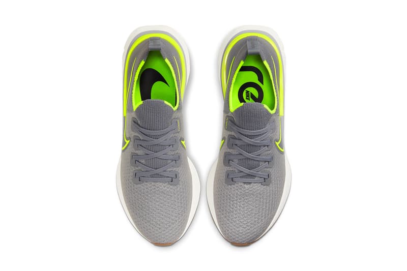 nike running react infinity run particle grey wolf veil volt gum white black metallic dark solid pure platinum photo blue CD4371 008 001 101 release date info photos price