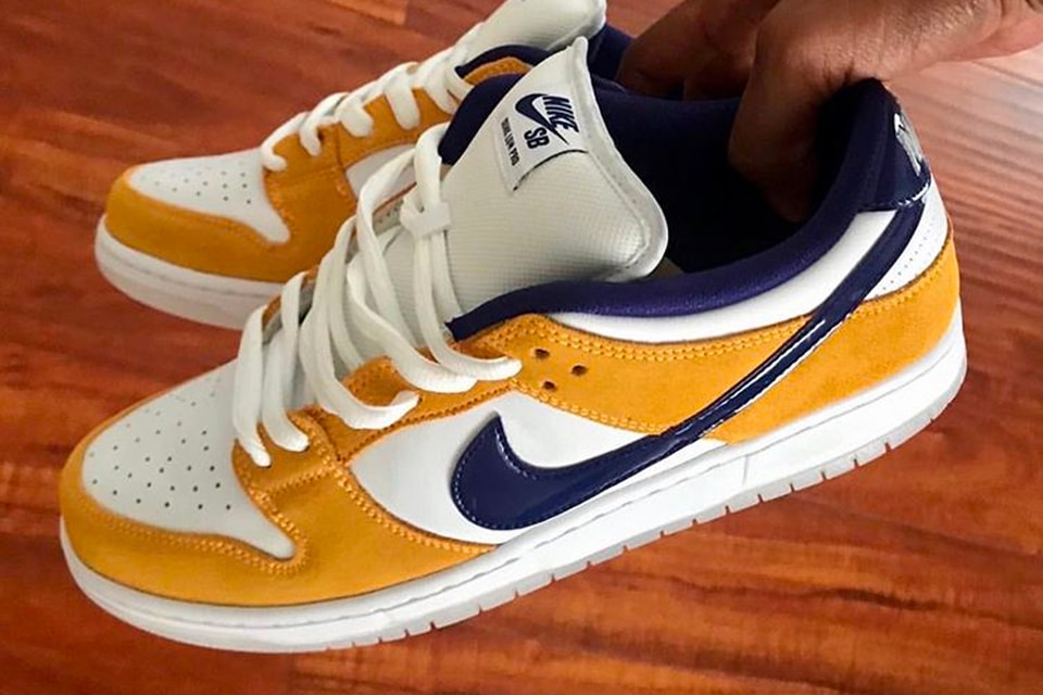 Nike Presents the Dunk Low in White, Orange and Black Patent