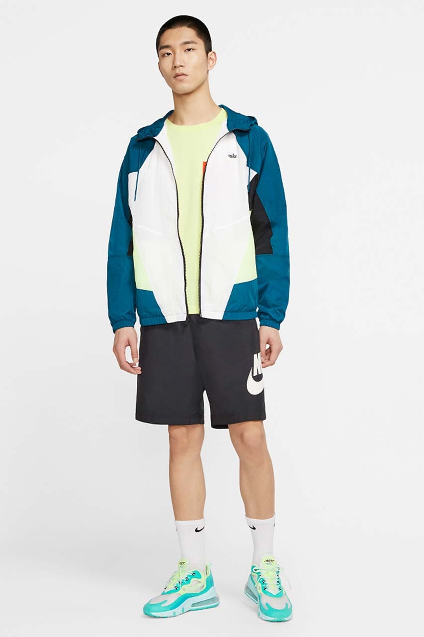 Nike Sportswear Heritage Windrunner jackets summer 2020 release refresh 