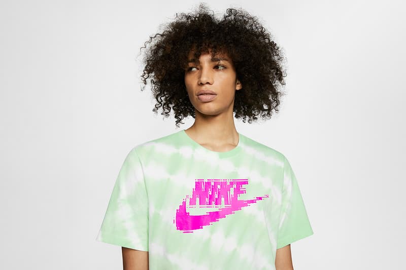 Nike Sportswear Summer 2020 T-Shirt Collection Lookbook Release Information NSW Apparel Graphics Prints Swoosh Logos Prints '90s Science Fiction Tie-Dye Psychedelia 