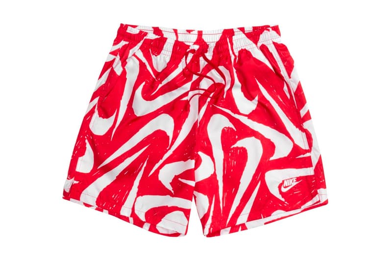 Nike Swoosh Logo Swim Shorts Release Hypebeast