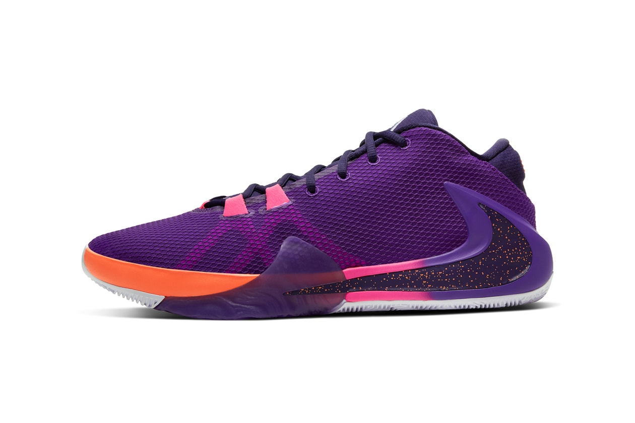 nike zoom freak 1 all bros 4 nba 2k20 purple orange pink black giannis antetokounmpo release date info photos price unlockable my player nation