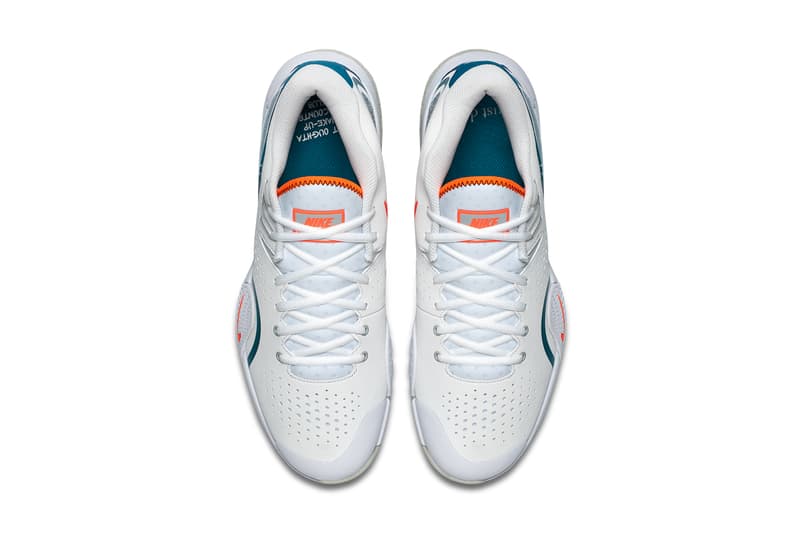 nikecourt tech challenge 20 white abyss green earth grey dutch orange clay blue bq0234-101 release date info photos price