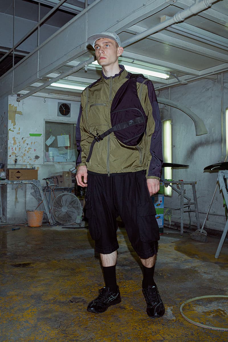 Nilmance SS20 Collection Lookbook spring/summer 2020 hong kong techwear schoeller textiles gor-tex carrying sling utility outwear military 