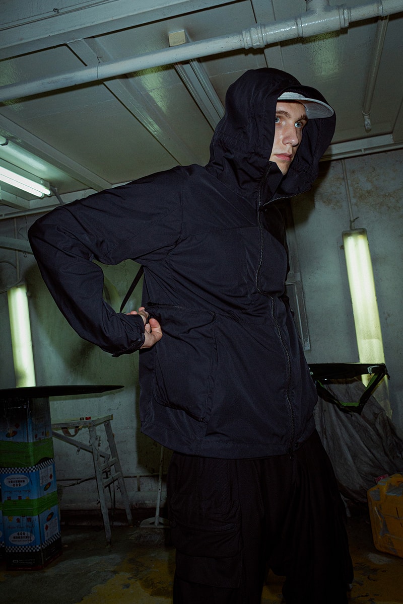 Nilmance SS20 Collection Lookbook spring/summer 2020 hong kong techwear schoeller textiles gor-tex carrying sling utility outwear military 