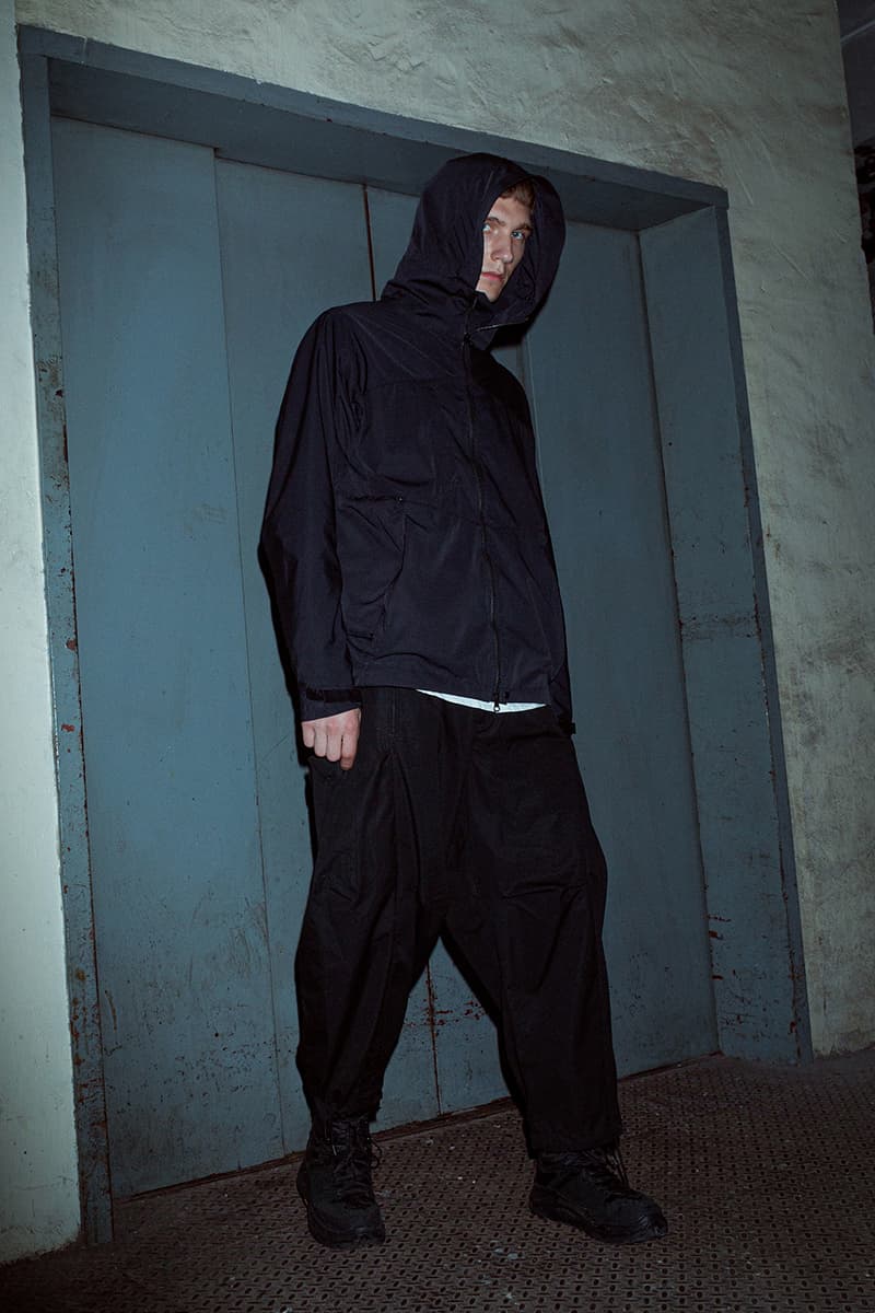 Nilmance SS20 Collection Lookbook spring/summer 2020 hong kong techwear schoeller textiles gor-tex carrying sling utility outwear military 