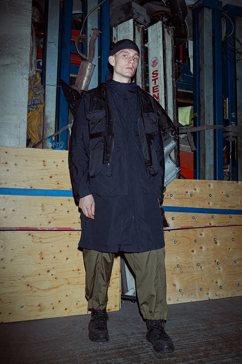 Nilmance SS20 Collection Lookbook spring/summer 2020 hong kong techwear schoeller textiles gor-tex carrying sling utility outwear military