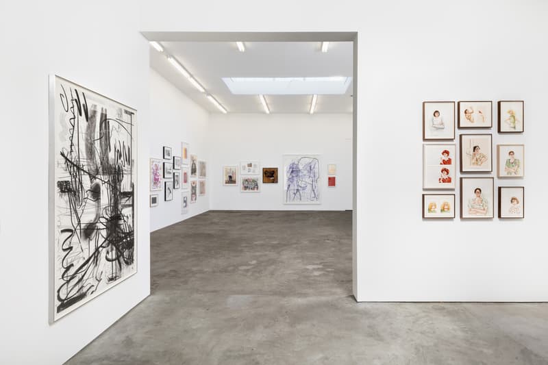 nino mier gallery online viewing room paper and one on wood exhibition