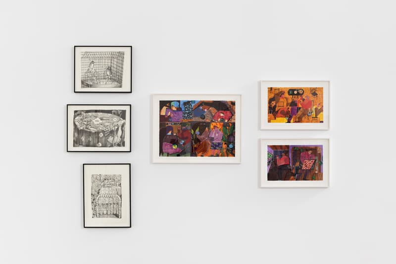 nino mier gallery online viewing room paper and one on wood exhibition