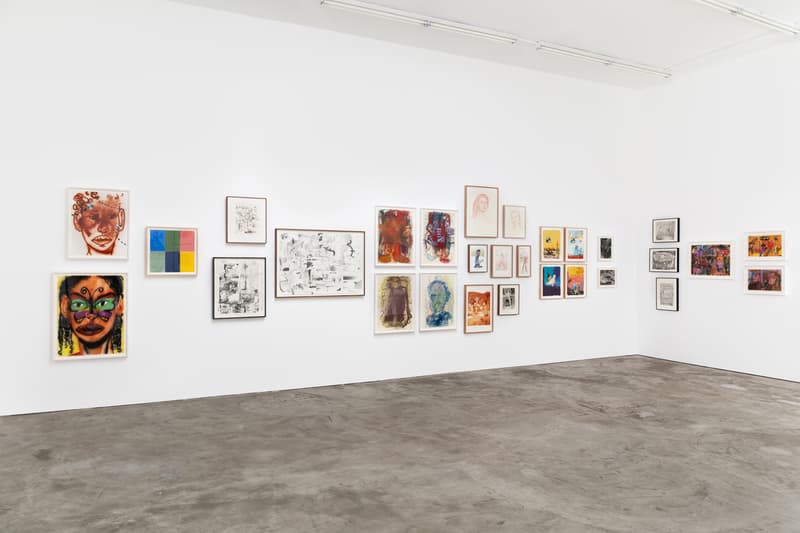 nino mier gallery online viewing room paper and one on wood exhibition