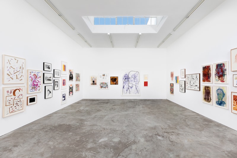 nino mier gallery online viewing room paper and one on wood exhibition