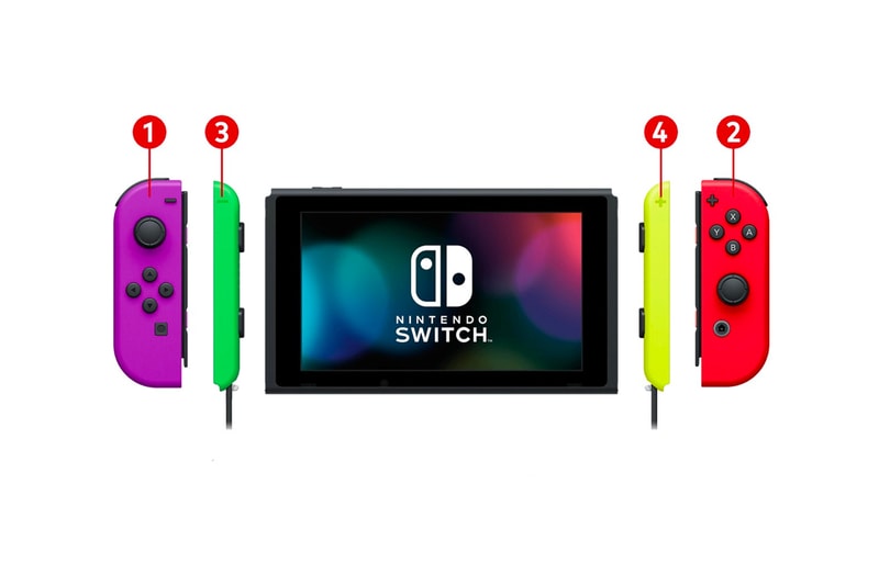 Nintendo Switch With Neon Blue And Neon Red Joy-con : Target