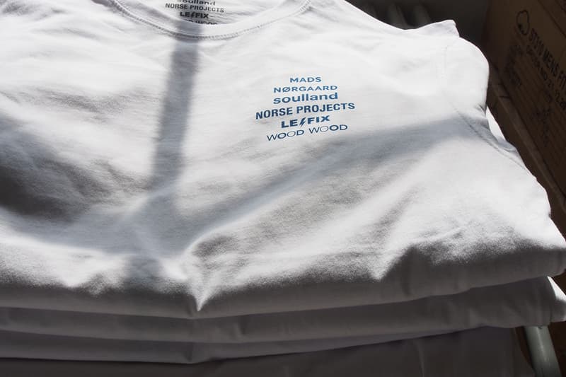 norse projects wood wood soulland le fix mads nørgaard collection together t-shirt coronavirus covid-19 buy cop purchase relief homeless community denmark copenhagen