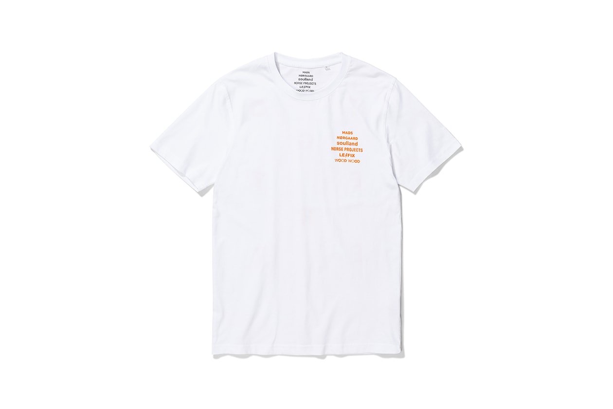 norse projects wood wood soulland le fix mads nørgaard collection together t-shirt coronavirus covid-19 buy cop purchase relief homeless community denmark copenhagen