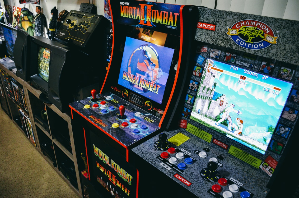 On Display: Mikey Retro Gaming Collection Metal Gear Solid Spider-Man Maximum Carnage Sega Genesis Super Nintendo Wu tang Arcade 1Up