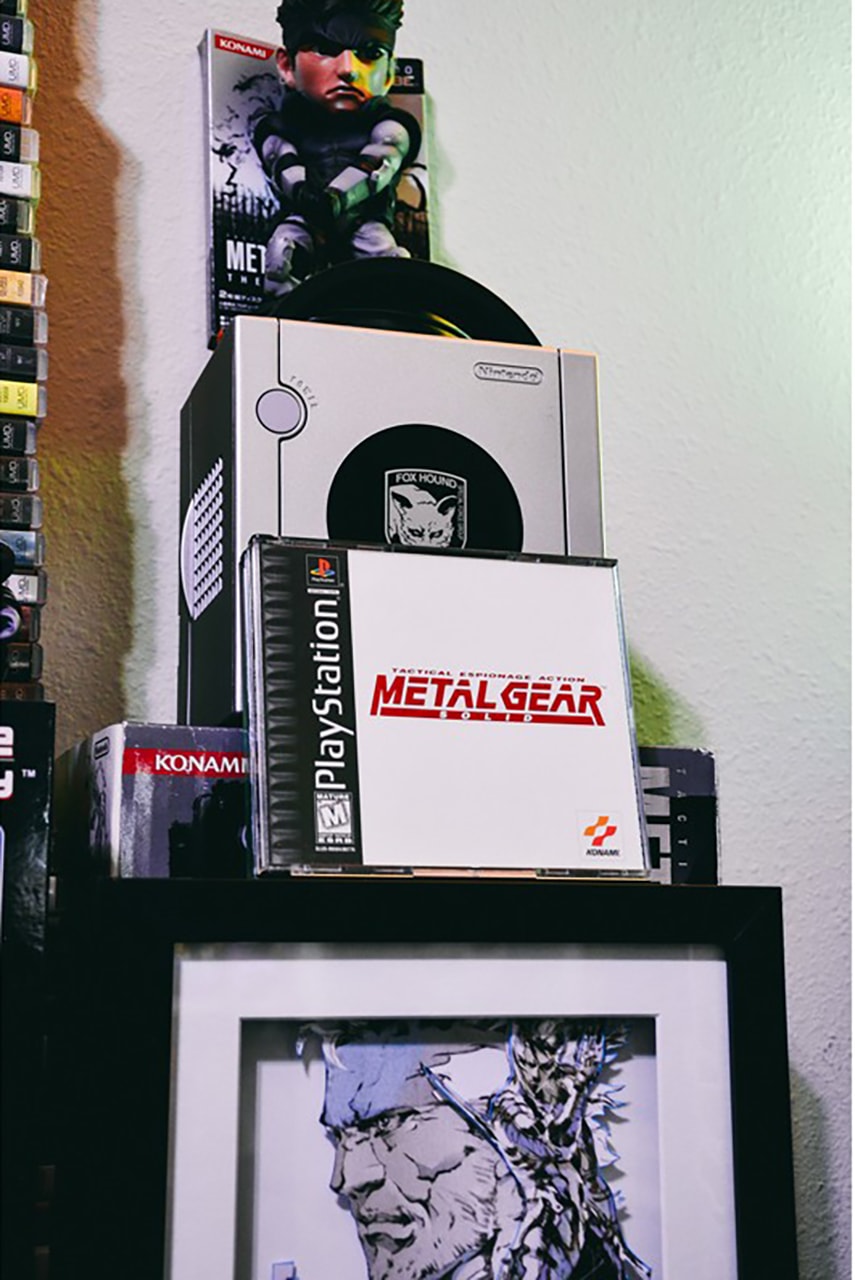 On Display: Mikey Retro Gaming Collection Metal Gear Solid Spider-Man Maximum Carnage Sega Genesis Super Nintendo Wu tang Arcade 1Up