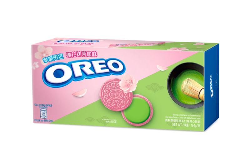 Oreo Peach Oolong and Sakura Matcha Flavor Release Nabisco Confectionary Cookies Filling Japan Japanese Hong Kong Snacks 