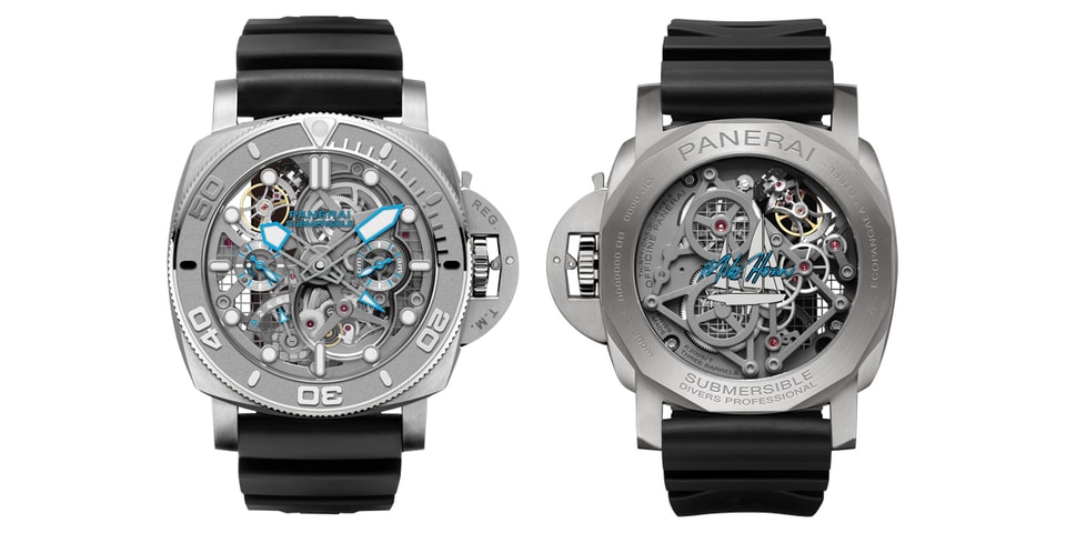Panerai x Mike Horn Unveil the EcoPangaea Submersible Tourbillon Watch