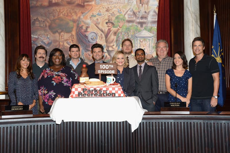 Parks and Recreation Returning Charity Special mike schur nbc Amy Poehler Rashida Jones Aziz Ansari Nick Offerman Aubrey Plaza Chris Pratt Adam Scott Rob Lowe Jim O’Heir Retta