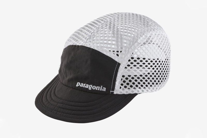 Patagonia Duckbill Running Cap Release Breathable Mango Orange Black Spoonbills Pollen Confetti Gypsum Green White Mesh