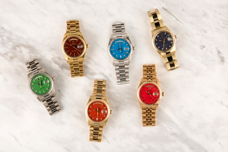 Paul Altieri's Complete Rolex Stella Dial Collection Bob's Watches Rolex Swiss Watches Rolex Tudor Vintage Horology wristwatches 