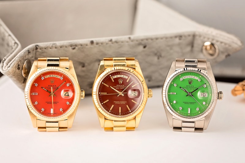 Paul Altieri's Complete Rolex Stella Dial Collection Bob's Watches Rolex Swiss Watches Rolex Tudor Vintage Horology wristwatches 