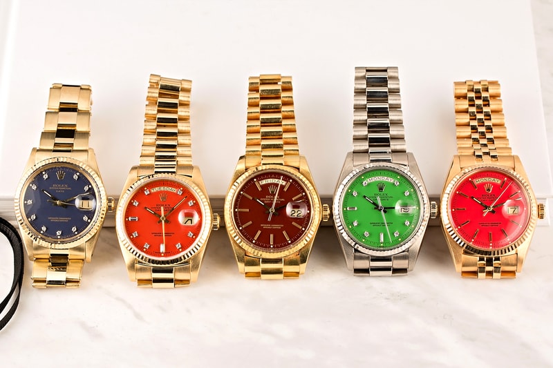 Paul Altieri's Complete Rolex Stella Dial Collection Bob's Watches Rolex Swiss Watches Rolex Tudor Vintage Horology wristwatches 