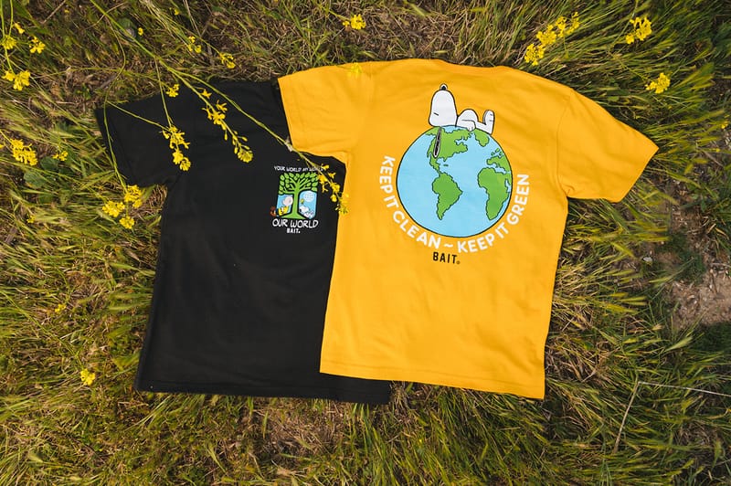 'Peanuts' and BAIT Team up on Sustainable Collection for Earth Day 2020