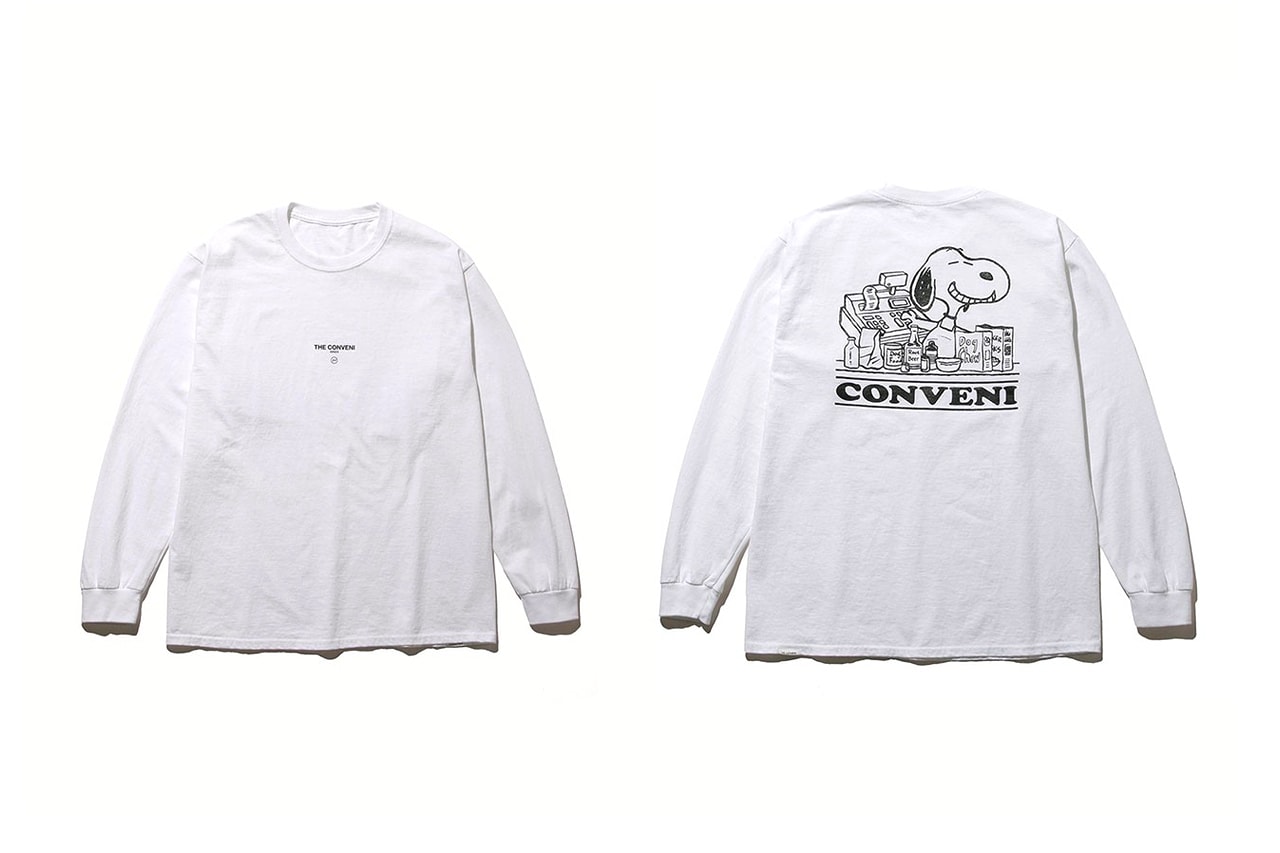 Peanuts fragment design THE CONVENI T-Shirt Capsule Release info Buy Price Hiroshi Fujiwara