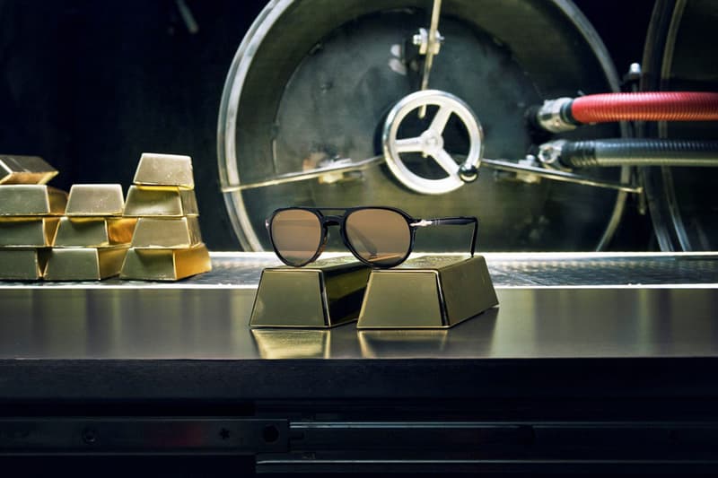 persol money heist el professor limited capsule collection La Casa De Papel 24k gold plated lens Original Sergio sunglasses optical frames netflix