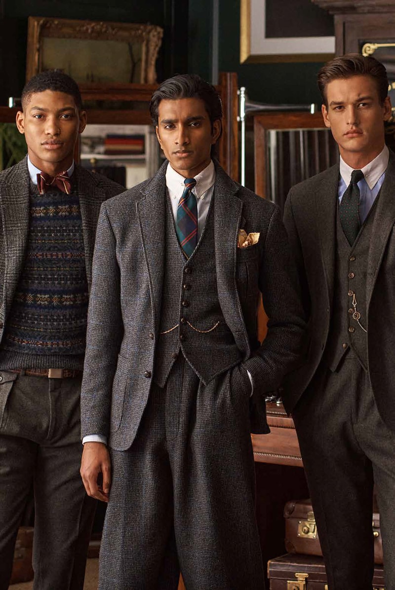 Polo Ralph Lauren fall winter 2020 FW20 Collection Lookbook western americana workwear suiting cinematic costumes 