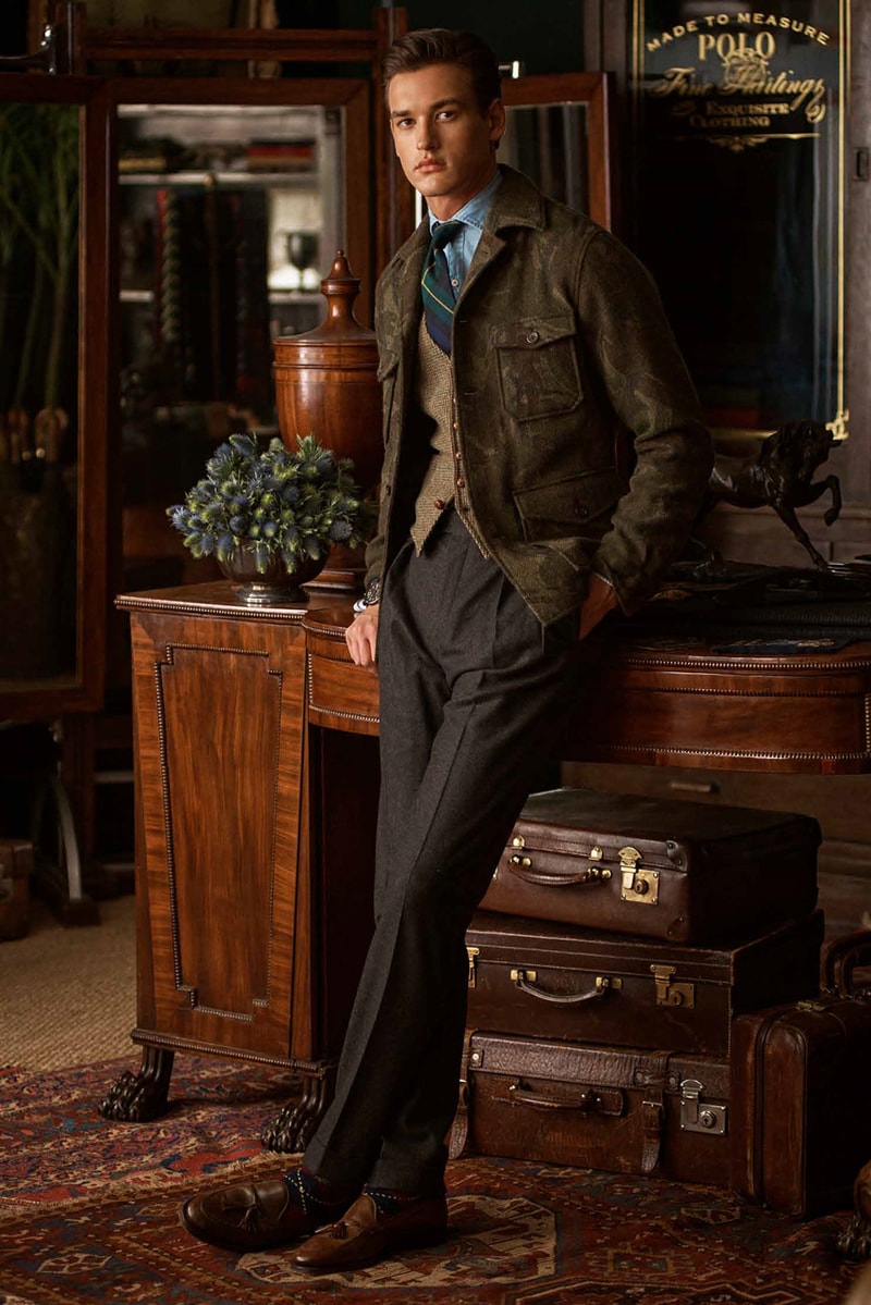 Polo Ralph Lauren fall winter 2020 FW20 Collection Lookbook western americana workwear suiting cinematic costumes 